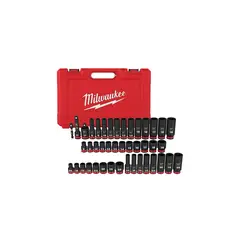 MILWAUKEE - Juego de Dados SHOCKWAVE para Alto Impacto con Estuche Resistente