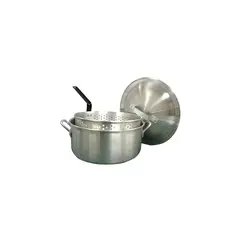 BAYOU CLASSIC - Olla Freidora de Alum con Tapa y Canasta Cap de 13 L