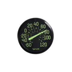 TAYLOR PRECISION PRO - Termómetro Que Brilla en La Oscuridad, -60 a 120 Grados F