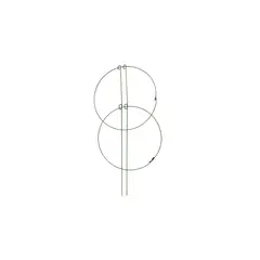 undefined - Soporte para Plantas Anillo Doble de 45.72 cm