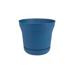 BLOEM - Maceta Jardinera Con Platillo Clasico Azul 12.700cm