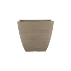 SOUTHERN PATIO - Maceta Jardinera Sq Newland Blanco 40.640cm