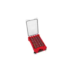MILWAUKEE - Juego de Dados SHOCKWAVE con Organizador PACKOUT para Alto Impacto