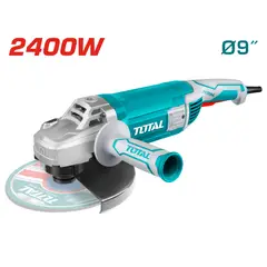 TOTAL - Pulidora 9 Pulgadas Industrial 2400W 120V