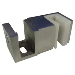 GENERICO - Guia Puerta Corrediza 12mm Tope Izquierdo Ss304