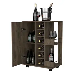 RTA DESIGN - Mueble Bar Bajo Movil 82X60 Andorra Rta Bellota