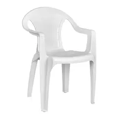 VANYPLAS - Silla Con Brazos Plastico Cipres Blanco