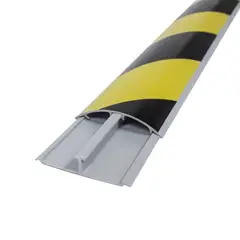 HALUX - Canaleta De Piso Adhesiva Bicolor 60X13Mm X 2M