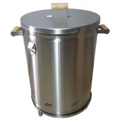 PARADOX - Barril Asador Acero Inoxidable 30x25 Cm