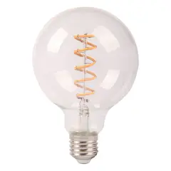 ILUMAX - Bombillo Globo Led Filamento 472 Lumenes 4w Luz Fria Certificado