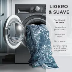 GRAMA IDEAS FRESCAS - Forro Duvet Provenza 2.00x2.35