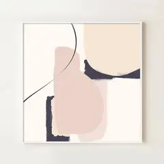 undefined - Cuadro - Mdf - Abstracto Rosado