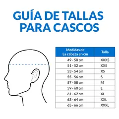 ICH - Casco Integral Plano 501_Sp Talla M