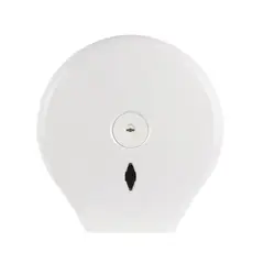 TRIPLE CLEAN - Dispensador De Papel Higiénico Plástico Blanco Diametro De 26 Cm