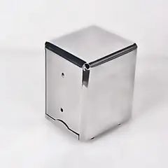 TRIPLE CLEAN - Dispensador De Servilletas Sistema Pull Aluminio De 12X12X14 Cm