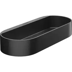 HANSGROHE - REPISA PARA BAÑO WALLSTORIES NEGRO MATTE