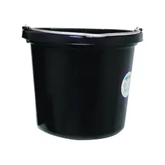 FORTE - Cubo Multiusos De Goma Negro 20qt