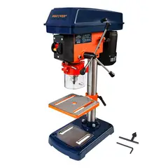 DISCOVER - Taladro Columna 1/2 HP 350W 5 Velocidades Alto 580 mm 1/2"
