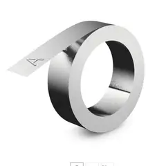 DYMO - Cinta Aluminio 12 mm 3.7M con Adhesivo para Rotuladora Rhino M10111