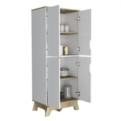 RTA DESIGN - Alacena De Cocina Bi Color 4P 150 X 60 Rta Blanco Duna