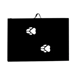 YUMBOLON - Colchoneta Para Mascota 60x39x5cm Pequeña Negra Yumbolón