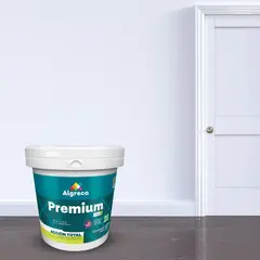 ALGRECO - Pintura Premium Semilavable y cubriente 1 Galón Blanco Almendra