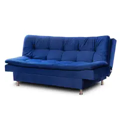 KAIU HOME - Sofá Cama Plus Tela Extra Suave Azul