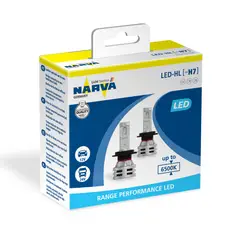 NARVA - Bombillo H7 Led 12V/24V Jgo X2 Dteros