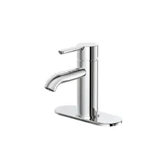 BOSTON HARBOR - Grifo Lavabo de Una Manija en Acabado Cromado