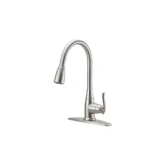 BOSTON HARBOR - Grifo de Cocina Desplegable Acero Inoxidable