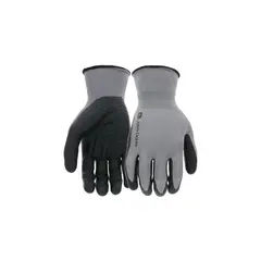 JOHN DEERE TOYS - Guantes John Deere Hombre L Recubrimiento Nitrilo Puño Tejido