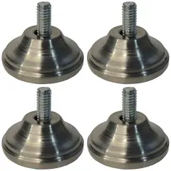 GENERICO - Pata Nivelador Acero 2" Tornillo 5/16" X4 Und