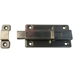 GRANCOL - Pasador Manual Acero Inox Puerta Baño