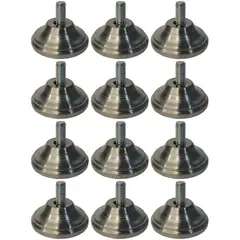 GRANCOL - Pata Nivelador Acero 2" Tornillo 5/16" X12 Und