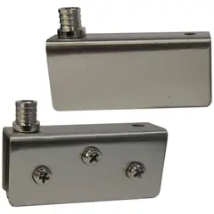 GRANCOL - Bisagra Esquinera Pivotante para 10mm Vitrina