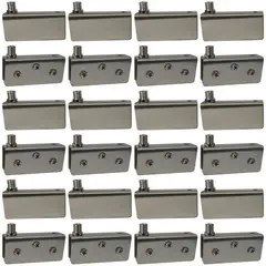 GRANCOL - Bisagra Esquinera Pivotante 10mm 12 Set Vitrina