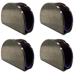 GRANCOL - Soporte Fijo En Acero Inoxidable X4 Und. Repisa