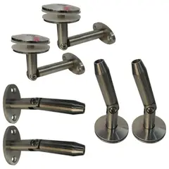 GRANCOL - Set Accesorios para Vidrio Marquesina Pergola