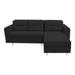undefined - Sofá Cama Oxford Baúl Negro