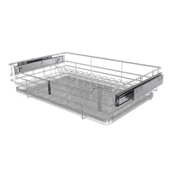 REJIPLAS - Canasta Classic Platero 80 Cm Cromado Cierre Lento