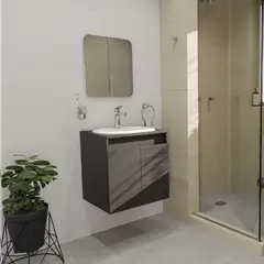 CORONA - Mueble de baño Esencial con Lavamanos 55 cm