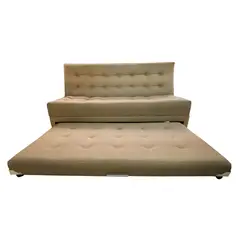 MUEBLES COLOMBIA MUCOL - Sofá Cama Burgos Car 20x170x80 Camel