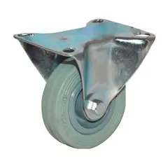 DISCOVER - Rodachina Fija Industrial. Gris 100 Mm 4"