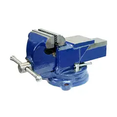 DISCOVER - Prensa de Banco Giratoria Standard con Yunque Azul 100 mm