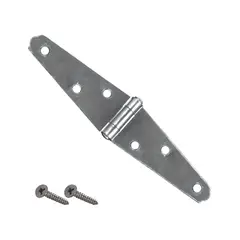 DISCOVER - Bisagra Doble Pata Galvanizada Con Tornillos 5"x1.4mm"
