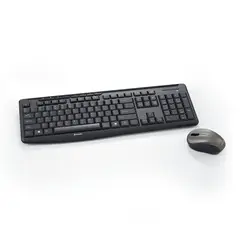 VERBATIM - Mouse y Teclado Inalámbricos Silenciosos Negro