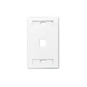 DAIRU - Faceplate Datos Blanco - 1 Puerto Rj45
