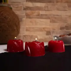 GENERICO - Vela Flotante Rosa x 3