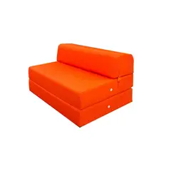 PACIFIC DREAM - Sofá Cama Plegable 70x190x22 Tela Impermeable Naranja