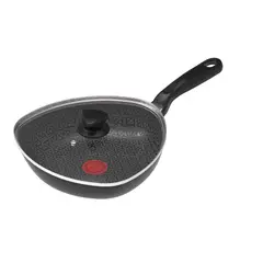IMUSA - Wok Mas 30cm Antiadherente Tapa Vidrio Easy Cook